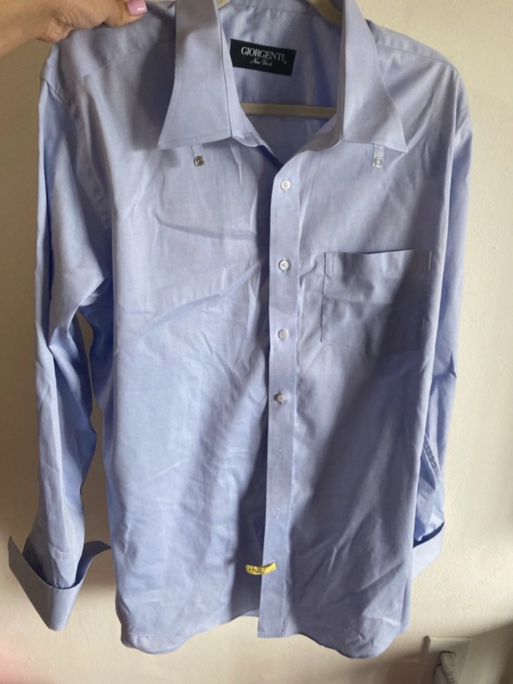 Light Blue Men's Dress Shirt